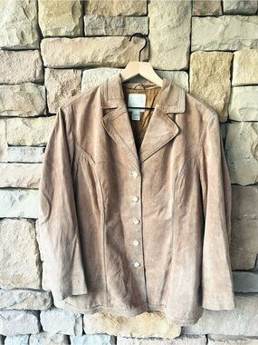 J. Jill Vintage Suede Coat